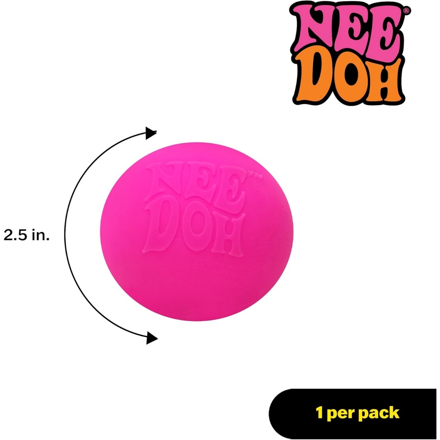 NeeDoh Original Sensory Ball – Blue - Image 17
