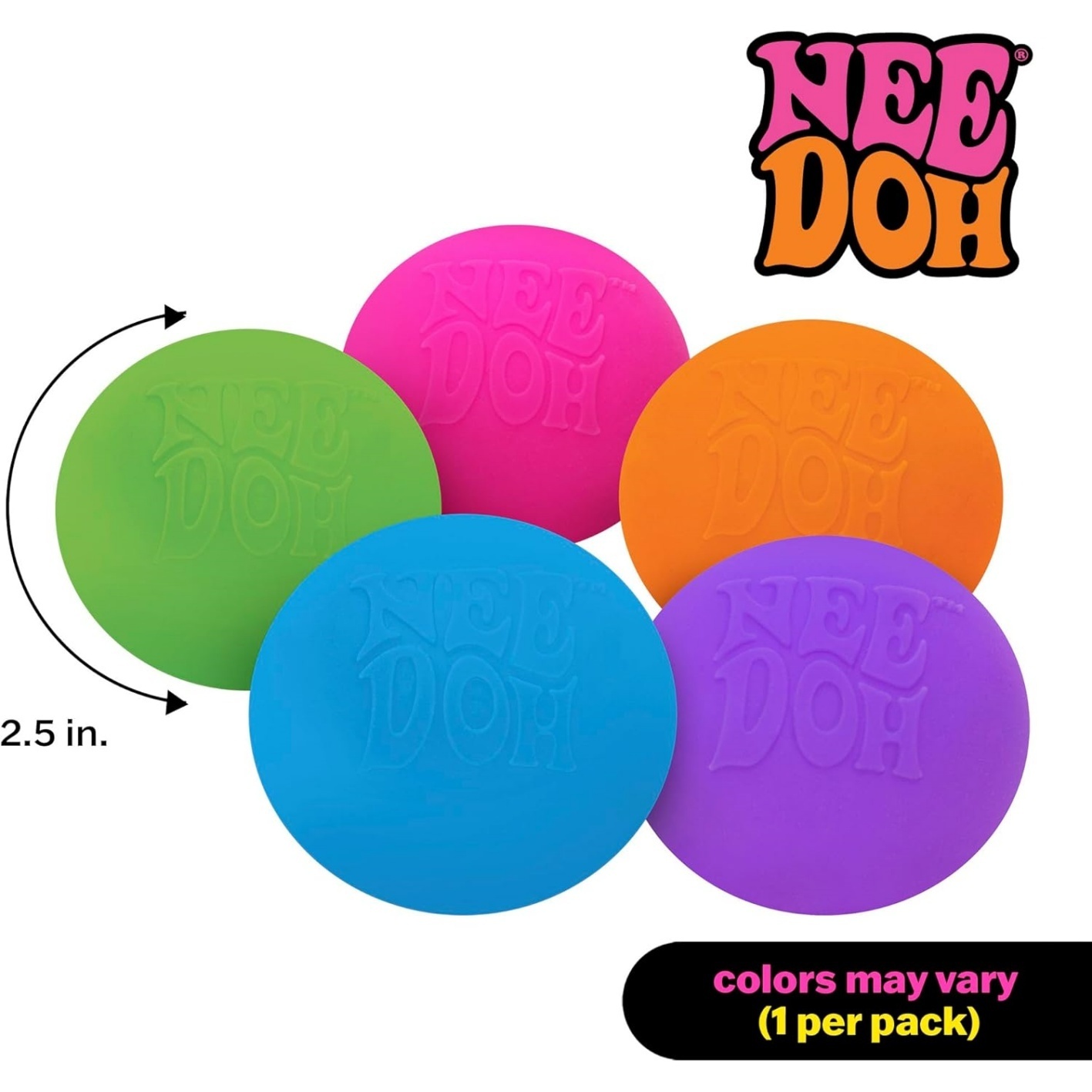 NeeDoh Original Sensory Ball – Blue - Image 12